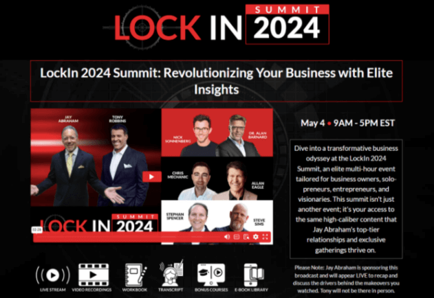 Jay Abraham - Lock In Summit 2024