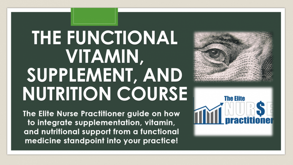 Justin Allan - The Functional Vitamin, Supplement, & Nutrition Course