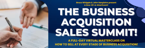 Bruce Whipple - Business Acquisition Sales Summit Recordings