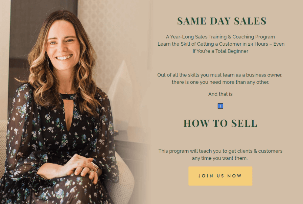 Steph Crowder - Same Day Sales