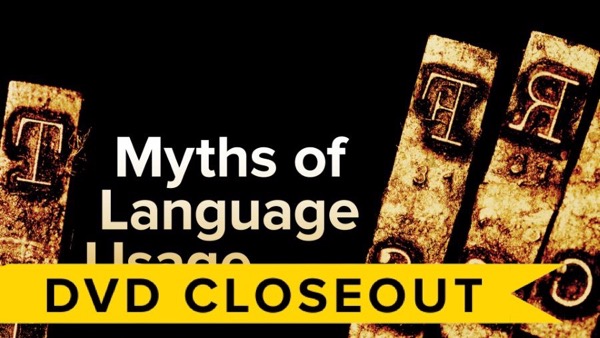 John McWhorter - Myths, Lies, and Half-Truths of Language Usage