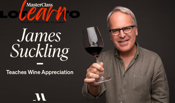 James Suckling - MasterClass - Teaches Wine Appreciation