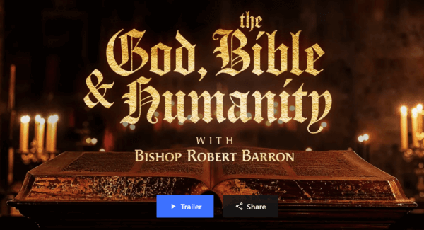 Peterson Academy - Robert Barron - God, The Bible & Humanity