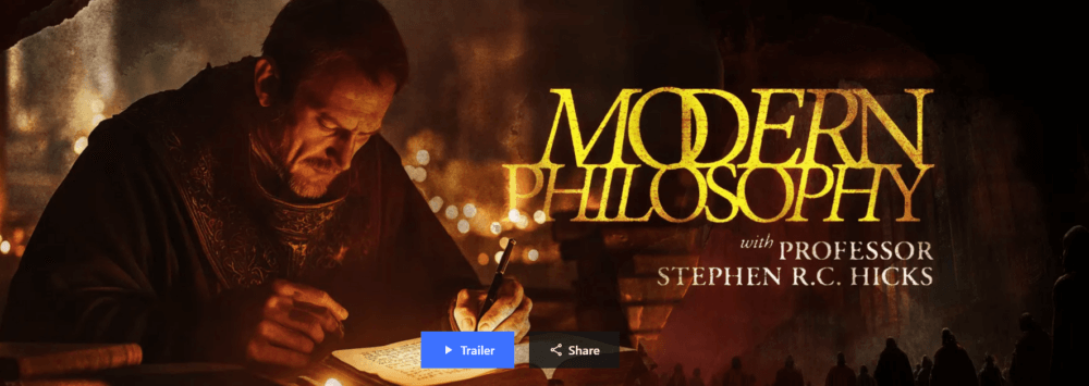 Peterson Academy - Stephen Hicks - Modern Philosophy